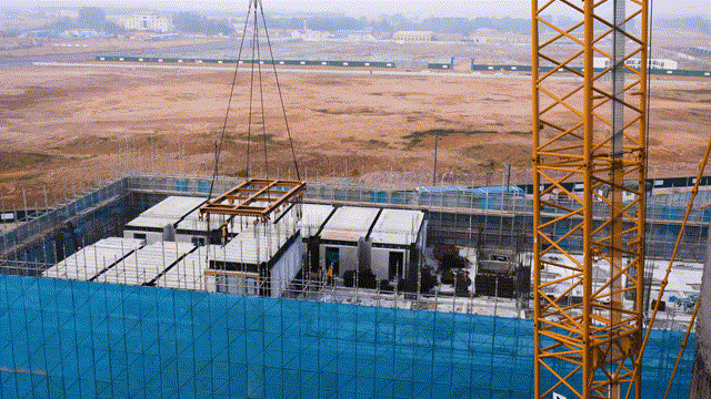 助力实现双碳目标 北方首个混凝土模块化高层建筑施工如火如荼(图9) 助力实现双碳目标 北方首个混凝土模块化高层建筑施工如火如荼(图9)